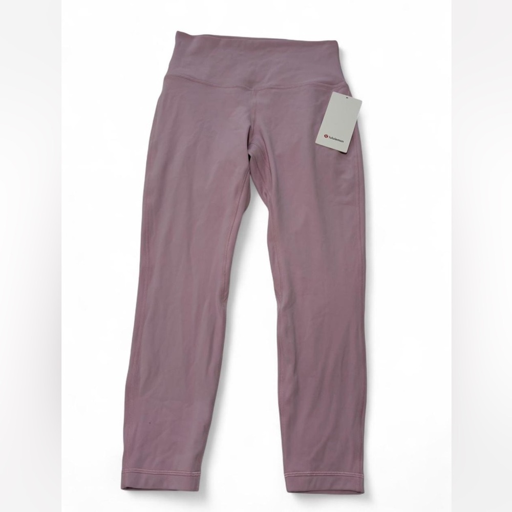 NWT Lululemon Align High Rise Pant 25” Size 10 Pink Nulu Yoga Leggings PINK